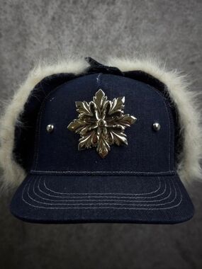 NWT Cherubim Denim CHROME CAP